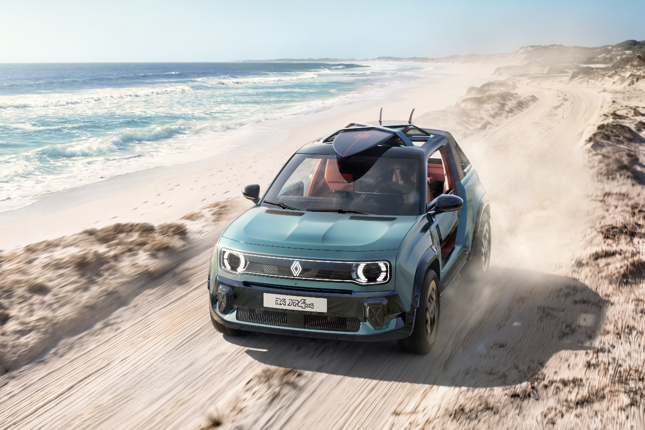 Renault 4 JP4x4 Concept (2026). Bientôt le retour d’une version de plage ? 