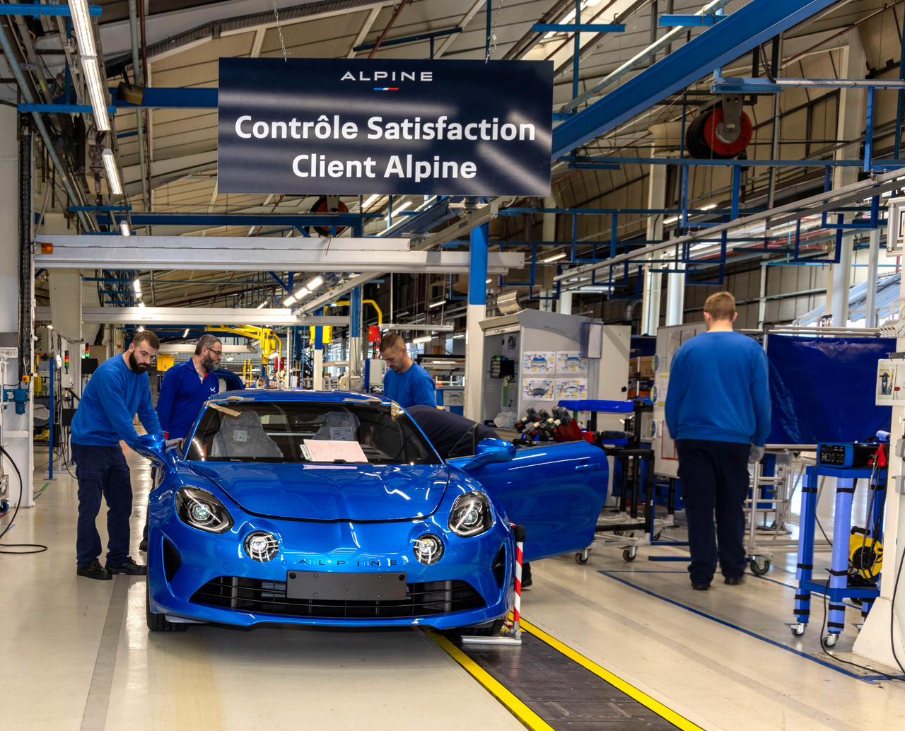 Visiter Usine Alpine Dieppe
